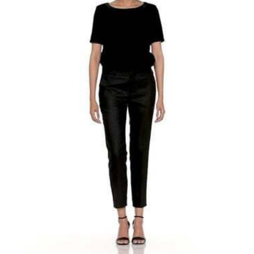 Banana Republic Avery Pant in Metallic fabric